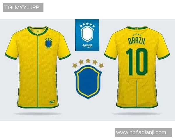 巴西足球明星插画图展现激情与荣耀的艺术之旅